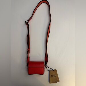 Ecco Leather Mini Crossbody Bag